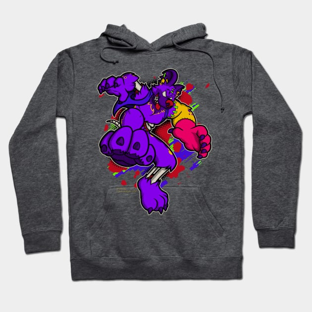 Halloween wild dog zombie Hoodie by licographics